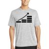 Multi-Colors Sublimatable PosiCharge Electric Heather Tee Thumbnail