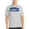 Multi-Colors Sublimatable PosiCharge Electric Heather Tee Thumbnail