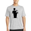Multi-Colors Sublimatable PosiCharge Electric Heather Tee Thumbnail