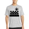 Multi-Colors Sublimatable PosiCharge Electric Heather Tee Thumbnail