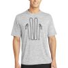 Multi-Colors Sublimatable PosiCharge Electric Heather Tee Thumbnail