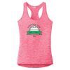 Multi-Color Sublimatable Ladies PosiCharge Electric Heather Racerback Tank Thumbnail