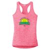 Multi-Color Sublimatable Ladies PosiCharge Electric Heather Racerback Tank Thumbnail
