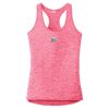 Multi-Color Sublimatable Ladies PosiCharge Electric Heather Racerback Tank Thumbnail