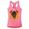 Multi-Color Sublimatable Ladies PosiCharge Electric Heather Racerback Tank Thumbnail