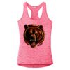 Multi-Color Sublimatable Ladies PosiCharge Electric Heather Racerback Tank Thumbnail
