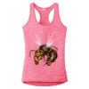 Multi-Color Sublimatable Ladies PosiCharge Electric Heather Racerback Tank Thumbnail