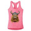 Multi-Color Sublimatable Ladies PosiCharge Electric Heather Racerback Tank Thumbnail