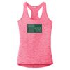 Multi-Color Sublimatable Ladies PosiCharge Electric Heather Racerback Tank Thumbnail