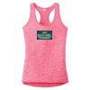 Multi-Color Sublimatable Ladies PosiCharge Electric Heather Racerback Tank Thumbnail