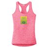 Multi-Color Sublimatable Ladies PosiCharge Electric Heather Racerback Tank Thumbnail