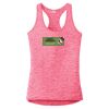 Multi-Color Sublimatable Ladies PosiCharge Electric Heather Racerback Tank Thumbnail