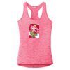 Multi-Color Sublimatable Ladies PosiCharge Electric Heather Racerback Tank Thumbnail