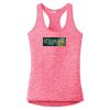 Multi-Color Sublimatable Ladies PosiCharge Electric Heather Racerback Tank Thumbnail