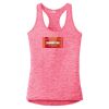 Multi-Color Sublimatable Ladies PosiCharge Electric Heather Racerback Tank Thumbnail
