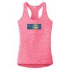 Multi-Color Sublimatable Ladies PosiCharge Electric Heather Racerback Tank Thumbnail