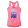 Multi-Color Sublimatable Ladies PosiCharge Electric Heather Racerback Tank Thumbnail