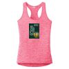 Multi-Color Sublimatable Ladies PosiCharge Electric Heather Racerback Tank Thumbnail