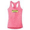 Multi-Color Sublimatable Ladies PosiCharge Electric Heather Racerback Tank Thumbnail