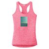 Multi-Color Sublimatable Ladies PosiCharge Electric Heather Racerback Tank Thumbnail
