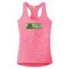 Multi-Color Sublimatable Ladies PosiCharge Electric Heather Racerback Tank Thumbnail