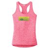 Multi-Color Sublimatable Ladies PosiCharge Electric Heather Racerback Tank Thumbnail
