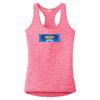 Multi-Color Sublimatable Ladies PosiCharge Electric Heather Racerback Tank Thumbnail