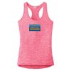 Multi-Color Sublimatable Ladies PosiCharge Electric Heather Racerback Tank Thumbnail