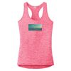 Multi-Color Sublimatable Ladies PosiCharge Electric Heather Racerback Tank Thumbnail