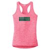 Multi-Color Sublimatable Ladies PosiCharge Electric Heather Racerback Tank Thumbnail