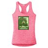 Multi-Color Sublimatable Ladies PosiCharge Electric Heather Racerback Tank Thumbnail
