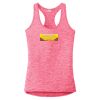 Multi-Color Sublimatable Ladies PosiCharge Electric Heather Racerback Tank Thumbnail