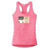 Multi-Color Sublimatable Ladies PosiCharge Electric Heather Racerback Tank Thumbnail