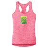 Multi-Color Sublimatable Ladies PosiCharge Electric Heather Racerback Tank Thumbnail