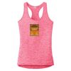 Multi-Color Sublimatable Ladies PosiCharge Electric Heather Racerback Tank Thumbnail