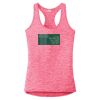 Multi-Color Sublimatable Ladies PosiCharge Electric Heather Racerback Tank Thumbnail