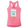 Multi-Color Sublimatable Ladies PosiCharge Electric Heather Racerback Tank Thumbnail