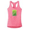 Multi-Color Sublimatable Ladies PosiCharge Electric Heather Racerback Tank Thumbnail