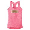 Multi-Color Sublimatable Ladies PosiCharge Electric Heather Racerback Tank Thumbnail