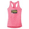 Multi-Color Sublimatable Ladies PosiCharge Electric Heather Racerback Tank Thumbnail