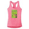 Multi-Color Sublimatable Ladies PosiCharge Electric Heather Racerback Tank Thumbnail
