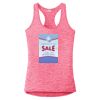 Multi-Color Sublimatable Ladies PosiCharge Electric Heather Racerback Tank Thumbnail