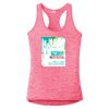 Multi-Color Sublimatable Ladies PosiCharge Electric Heather Racerback Tank Thumbnail