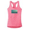 Multi-Color Sublimatable Ladies PosiCharge Electric Heather Racerback Tank Thumbnail