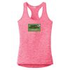 Multi-Color Sublimatable Ladies PosiCharge Electric Heather Racerback Tank Thumbnail