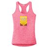 Multi-Color Sublimatable Ladies PosiCharge Electric Heather Racerback Tank Thumbnail