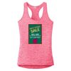 Multi-Color Sublimatable Ladies PosiCharge Electric Heather Racerback Tank Thumbnail