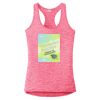 Multi-Color Sublimatable Ladies PosiCharge Electric Heather Racerback Tank Thumbnail