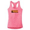 Multi-Color Sublimatable Ladies PosiCharge Electric Heather Racerback Tank Thumbnail