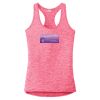 Multi-Color Sublimatable Ladies PosiCharge Electric Heather Racerback Tank Thumbnail